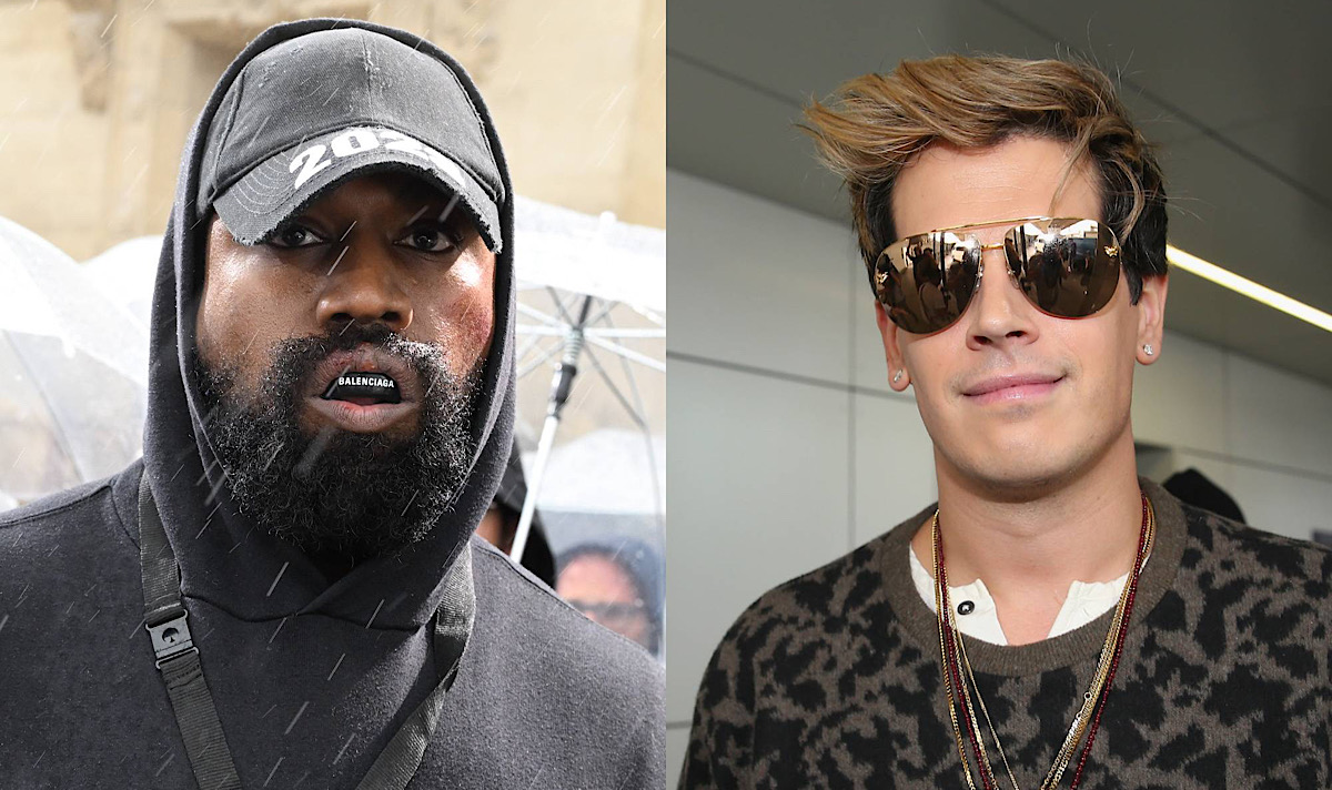 Kanye West Reportedly Kicks Milo Yiannopoulos From 2024 Presidential Campaign