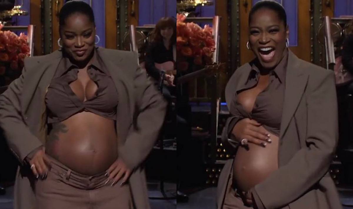 KeKe Palmer Addresses Rumors & Reveals She Is Pregnant On ‘SNL’