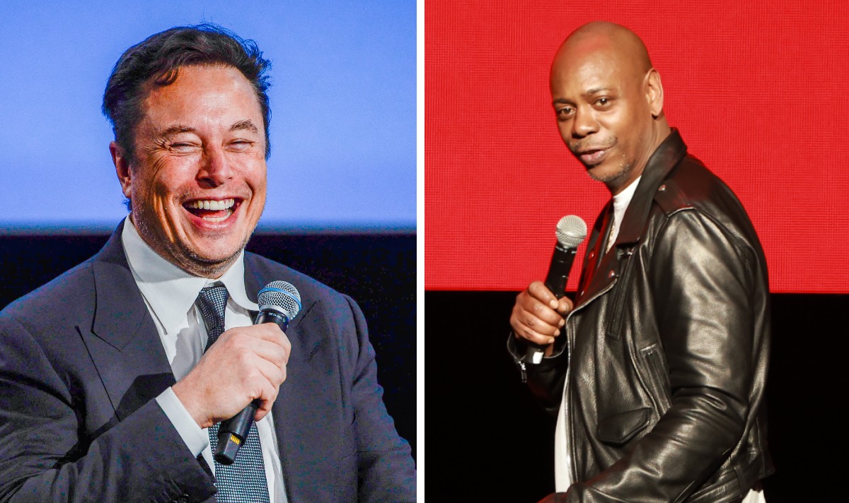 elon musk dave chappelle booed show