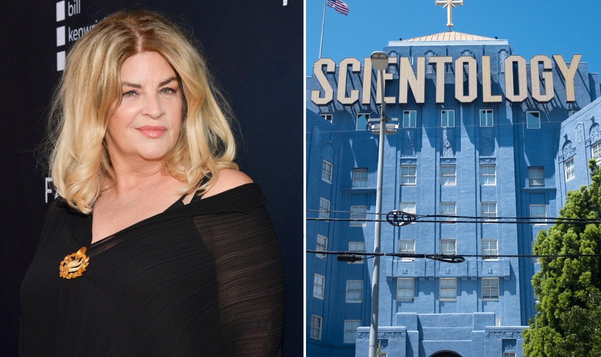 kirstie alley scientology