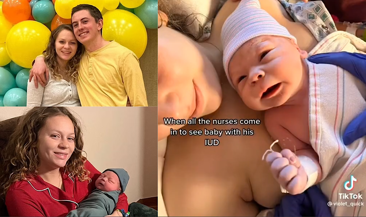 20-Year-Old Woman Who Was On Birth Control Gives Birth To Baby Boy Holding IUD In His Hand