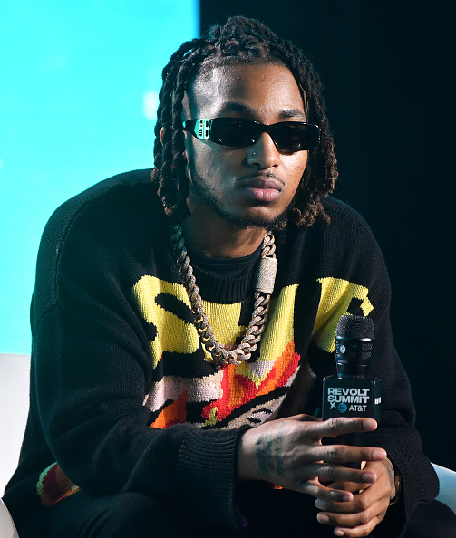 Rapper Gunna attends the Gunna's Great Giveaway at Walmart on