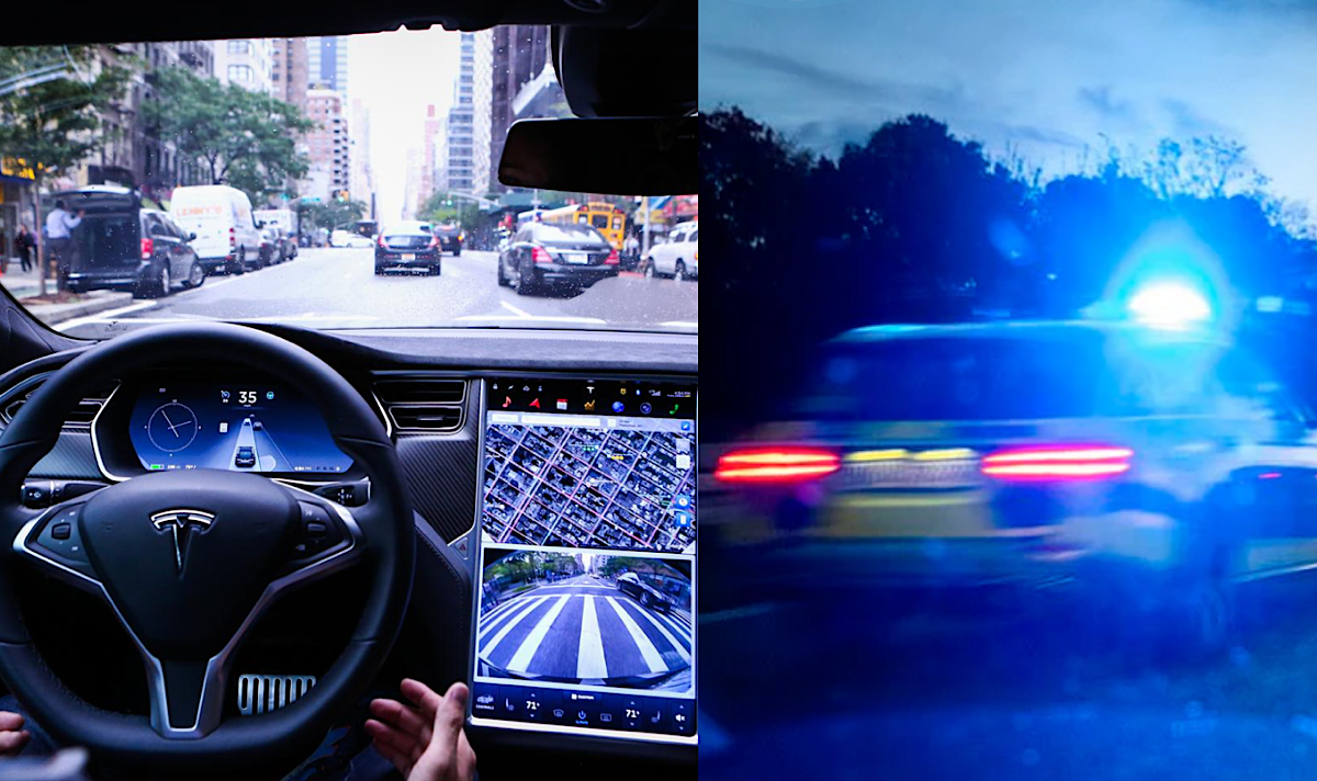 German Driver Put His Tesla On Autopilot, Fell Asleep & Woke Up On A Police Chase