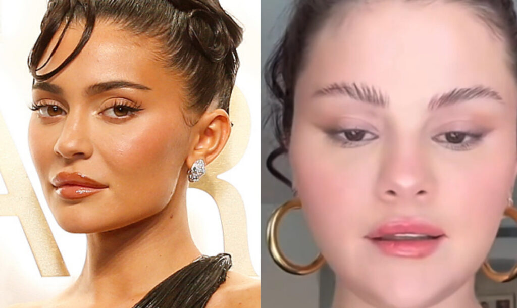 Kylie Jenner Denies Mocking Selena Gomez Over Her Laminated Eyebrows