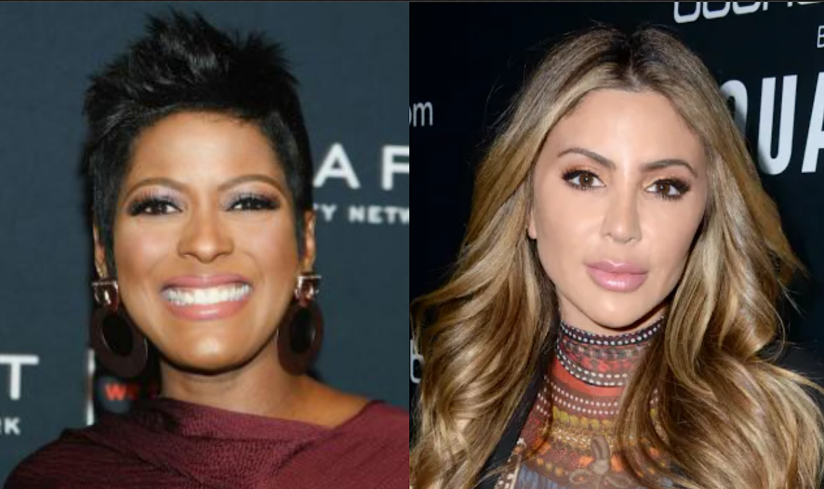 Tamron Hall Painfully Presses Larsa Pippen About Age Difference In Marcus Jordan Relationship & Approval From His Parents