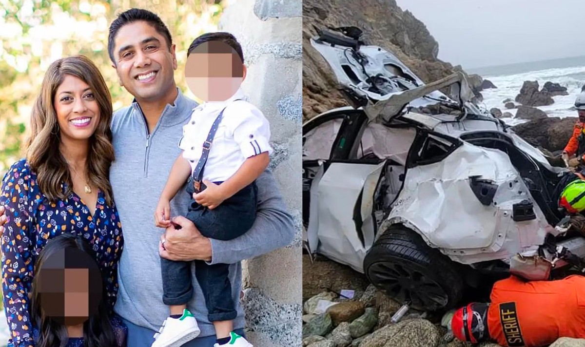 patel family crash california cliff