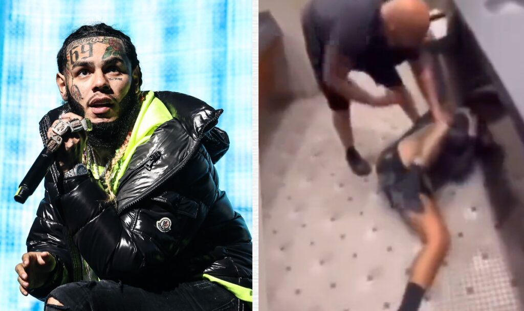 Social Media Reacts To 6ix9ine Being Brutally Beaten At Floridas La Fitness Gym • Hollywood 