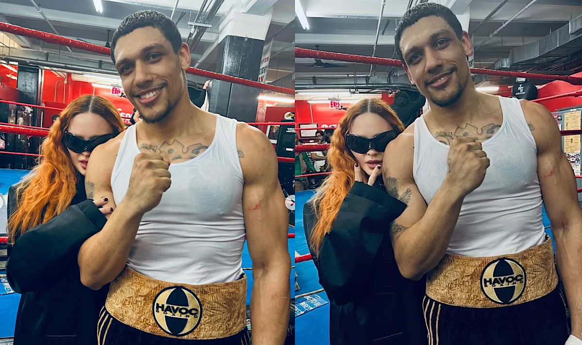 Madonna Drops Model Boyfriend For 29-Year-Old Iron Pumping Boxer Josh Popper, Who Trains Her Son