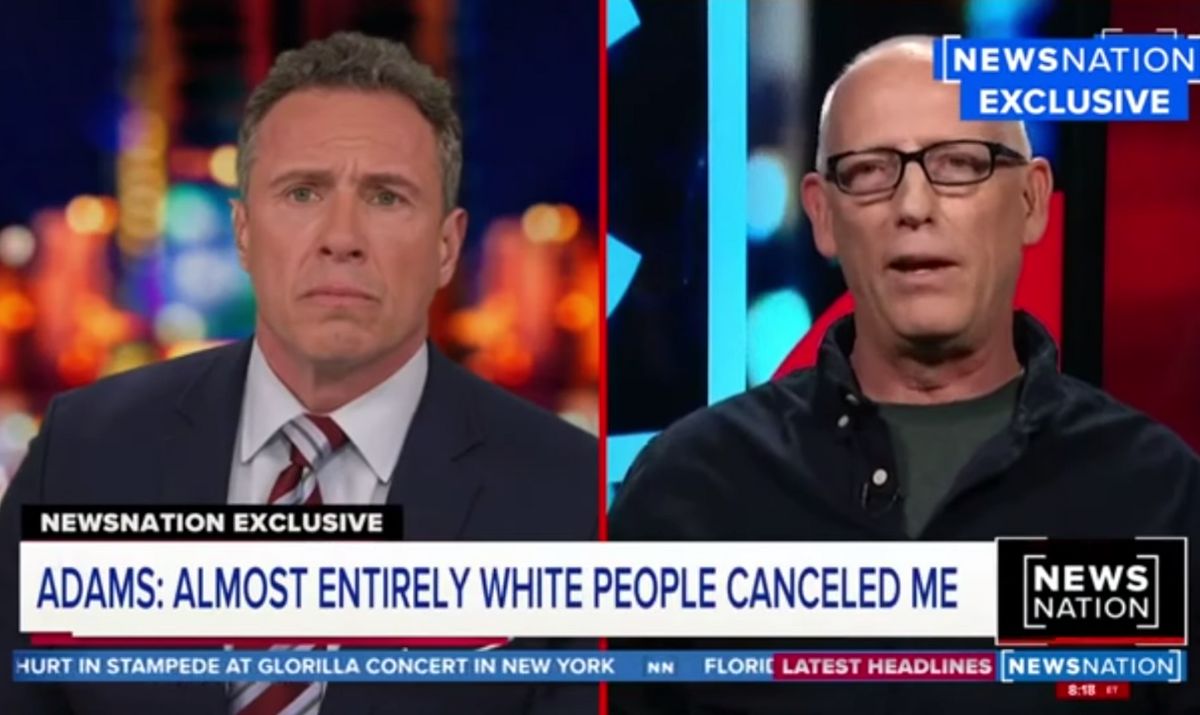 Tarnished 'Dilbert' Creator Scott Adams Thinks 'White People' Canceling Him For His Racist YouTube Rant About 'Black People' Is 'Hilarious'