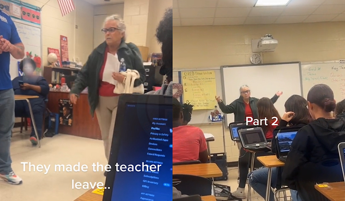 Viral Video Shows ‘Fed Up’ Teacher Quitting & Walking Out On ‘Disrespectful’ Students In The Middle Of Class