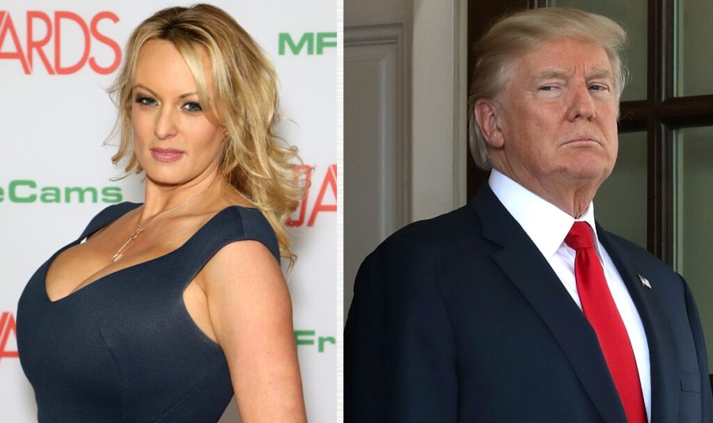 donald trump stormy daniels feud