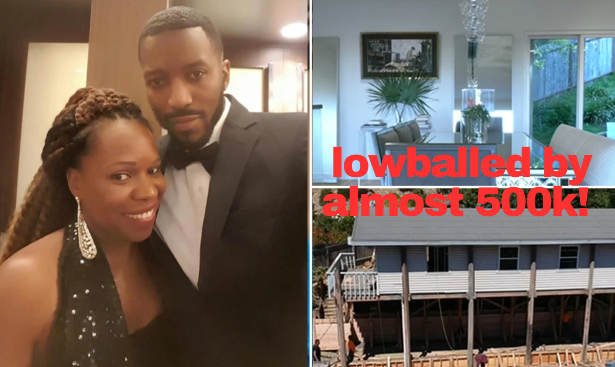 black couple, housing