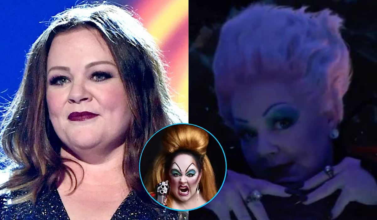 Melissa McCarthy Channeled Her Inner Drag Queen For Her Role As Ursula In The Little Mermaid Live-Action