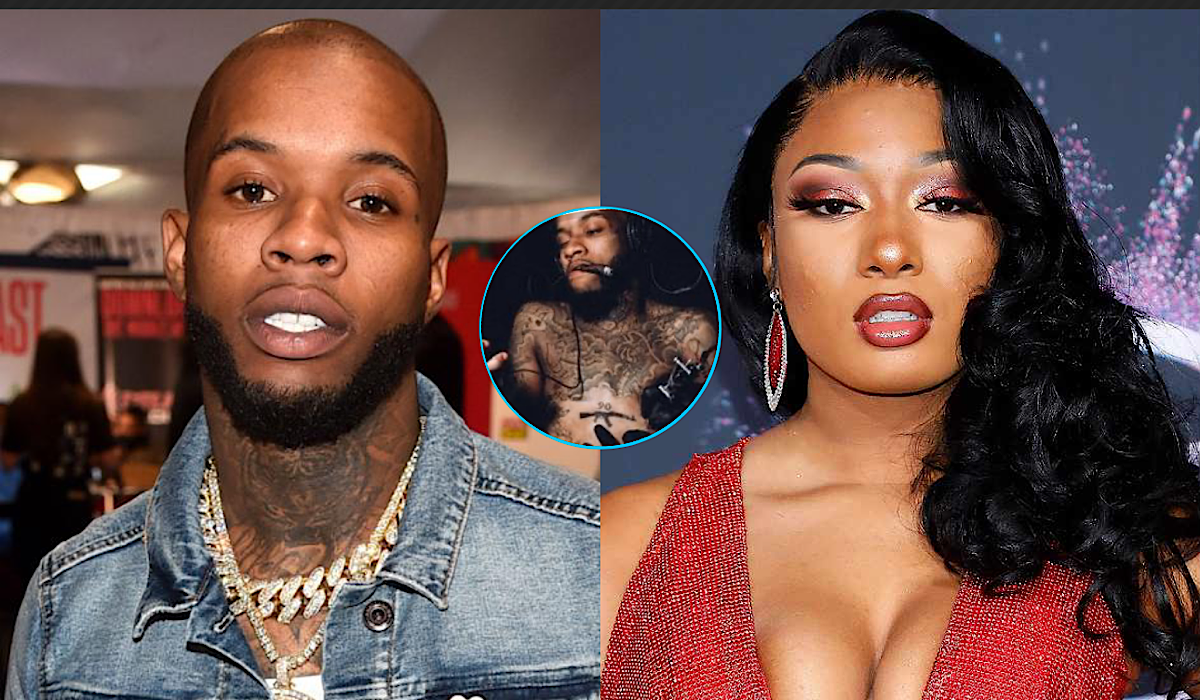 Tory Lanez Legal Team Argues His AK-47 Tattoo, Shown In Megan Thee Stallion Trial, Was Inked As Tribute To Idol Tupac Shakur