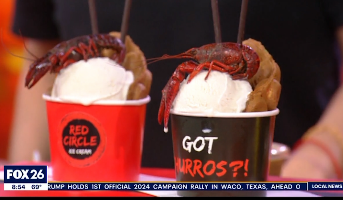 Would You Try It? Houston Ice Cream Shop Serves Up Crawfish Flavored Ice Cream 