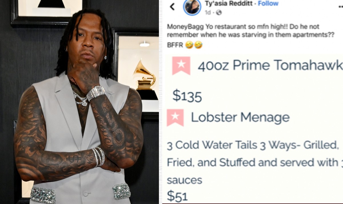 moneybagg yo restaurant food prices