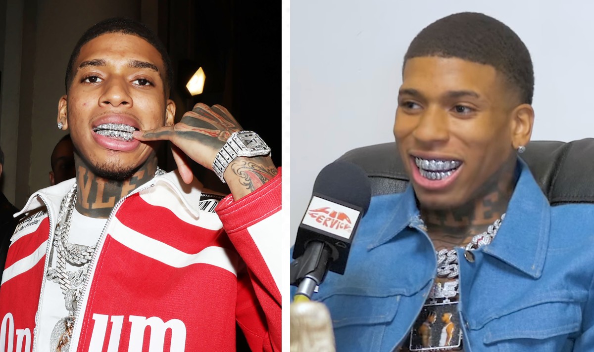 Yall Agree? NLE Choppa Says If A Woman Gets On Her Phone Right After Sex, The Man Didnt Do His Job Right • Hollywood Unlocked pic