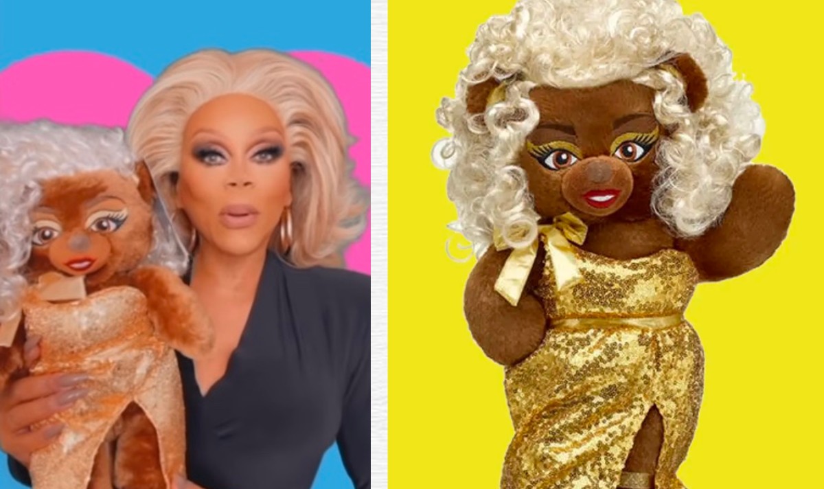 rupaul drag teddy bear