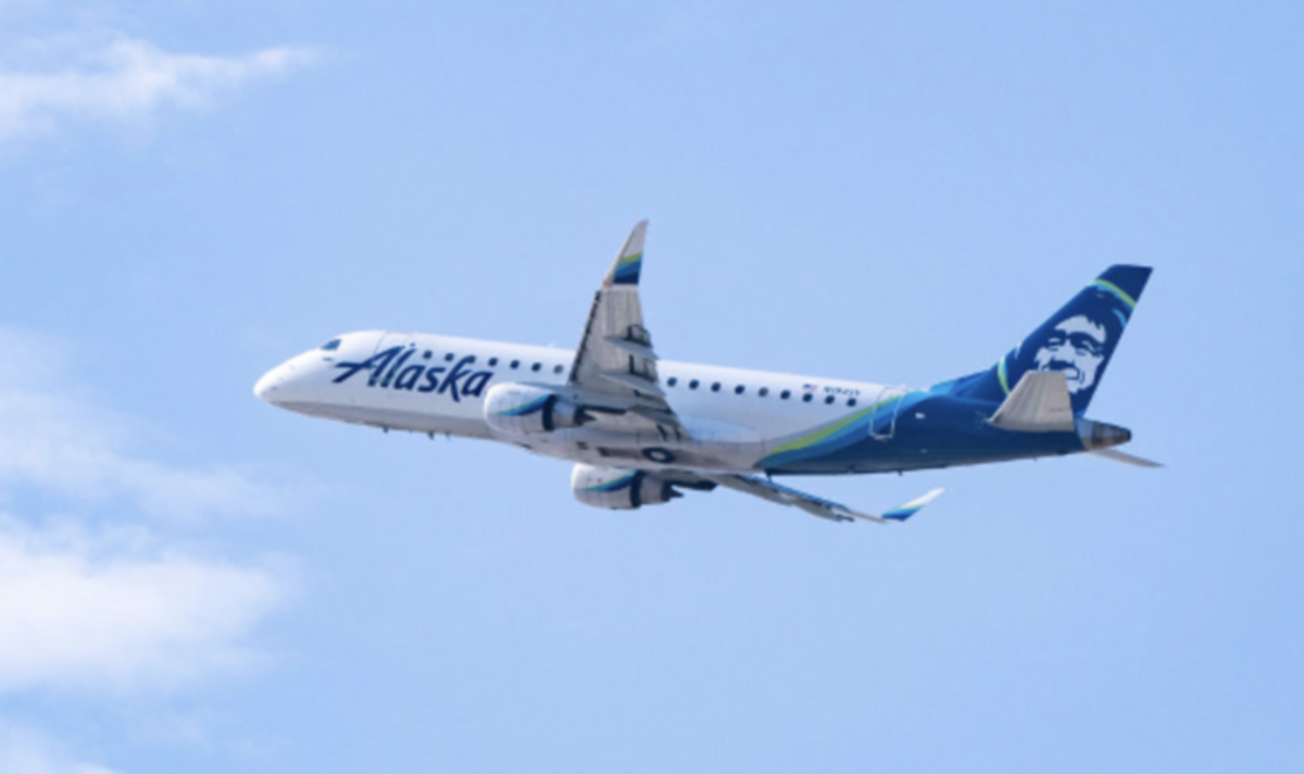 woman restrained with zip ties on Alaska Airlines flight