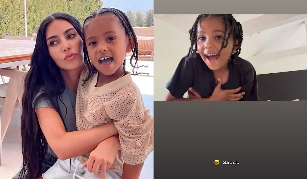 Awe! Kim Kardashian Shares Cute Mother’s Day Video From Son Saint: ‘I’m ...