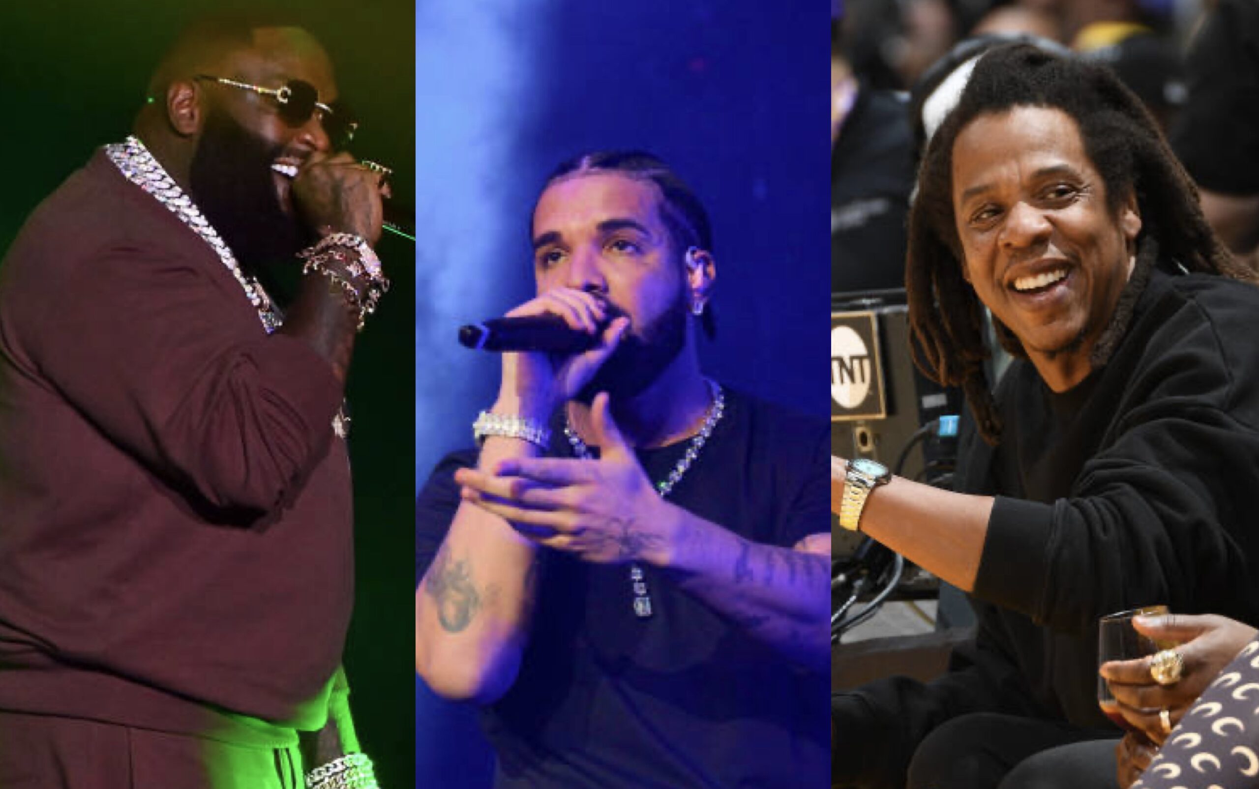 Rick Ross Says Drake, Jay Z & Himself Are In The 'Two Percentile' Of Writers Who Can Hear A Beat And Rap On The Spot