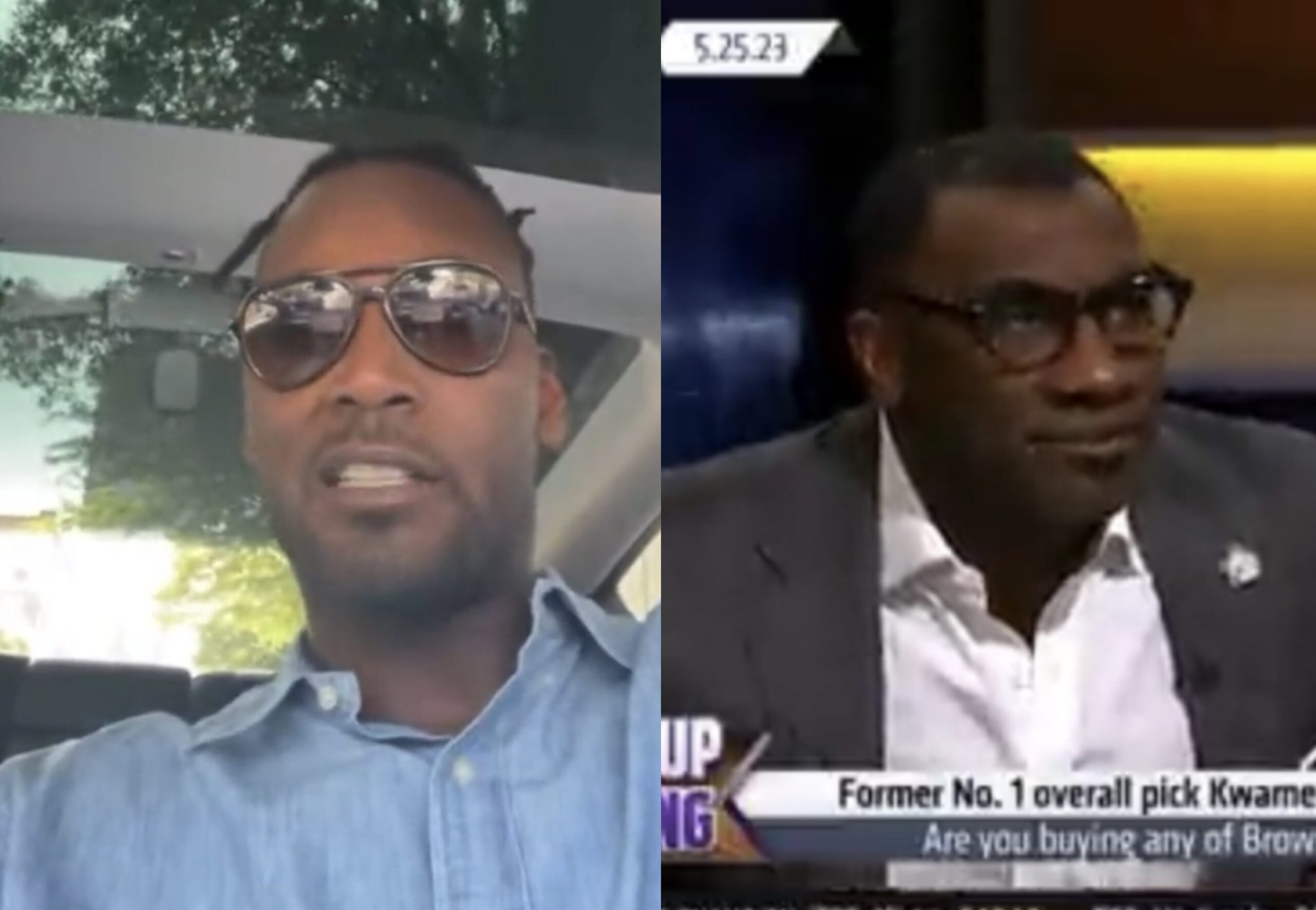 Well Dang! Kwame Brown Goes Off On Shannon Sharpe: 'You The Reason Ja Morant Probably Carrying Guns Right Now'