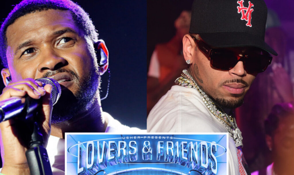 UPDATE Usher Still Performing At ‘Lovers & Friends' Festival Despite Being Injured From Chris