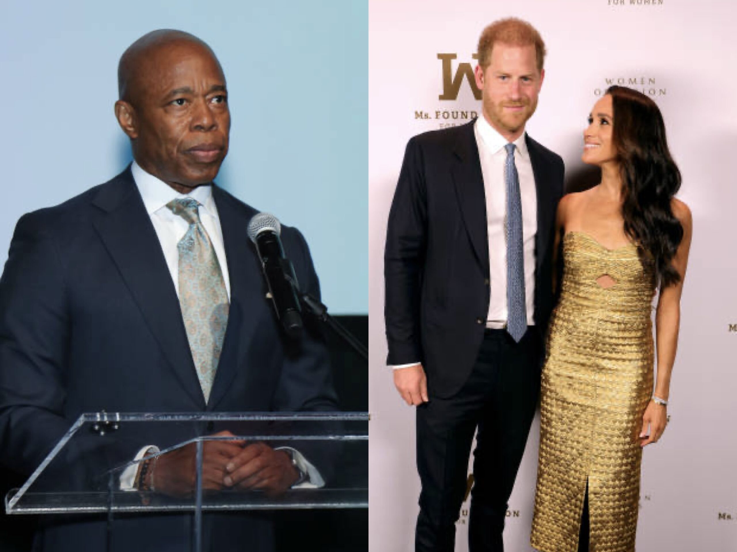 Eric Adams Says He Finds It 'Hard To Believe' Prince Harry & Meghan Markle Were Involved In A Paparazzi Chase