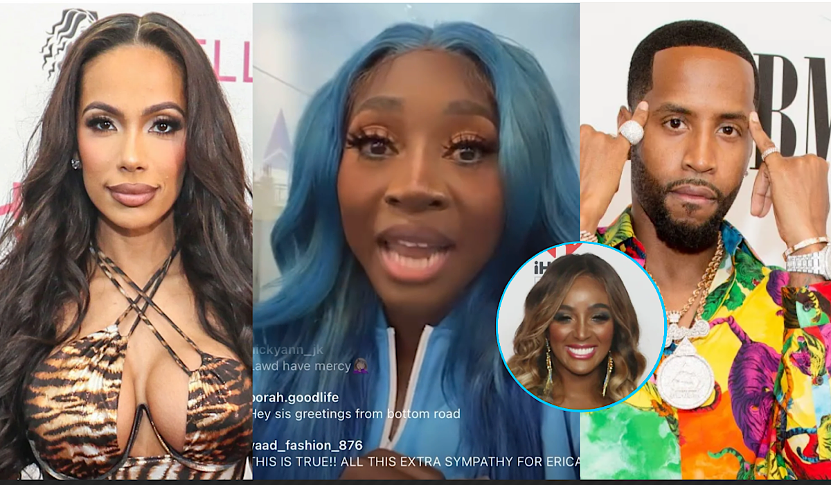 Spice Drags Erica Mena As Safaree Samuels & Amara La Negra Get Closer:  'You're Fake AF, You Lose Them How You Get Them