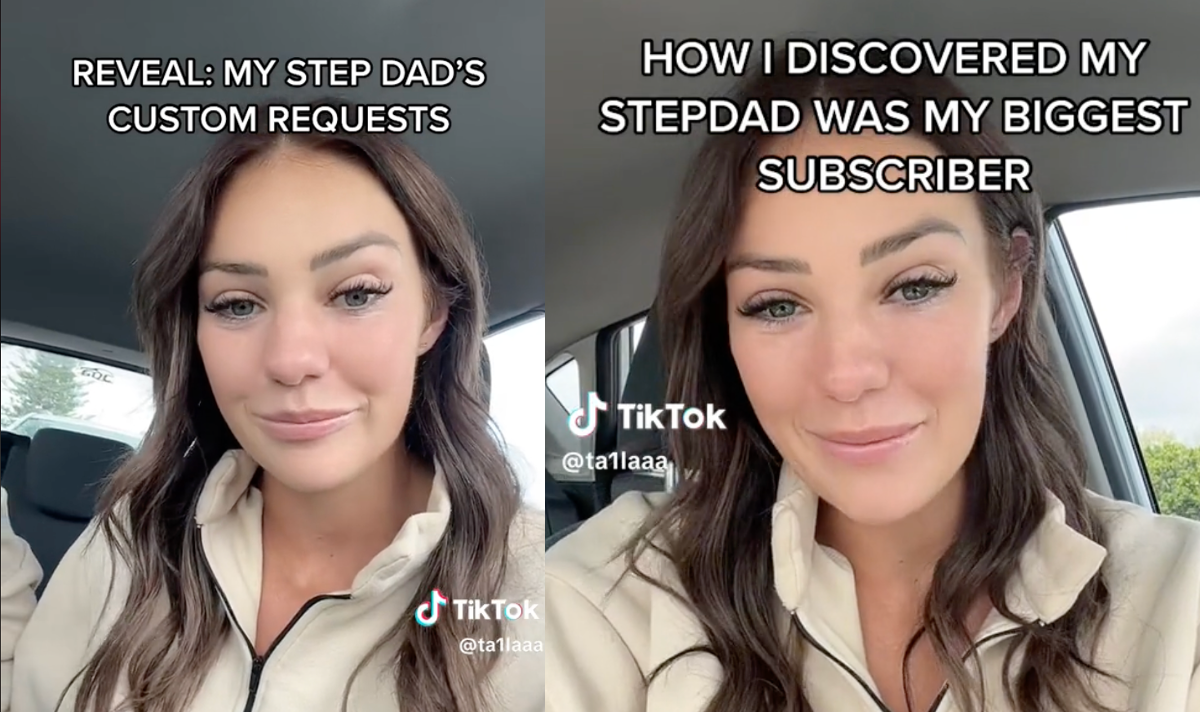 Woman discover her stepfather subscribed onlyfans