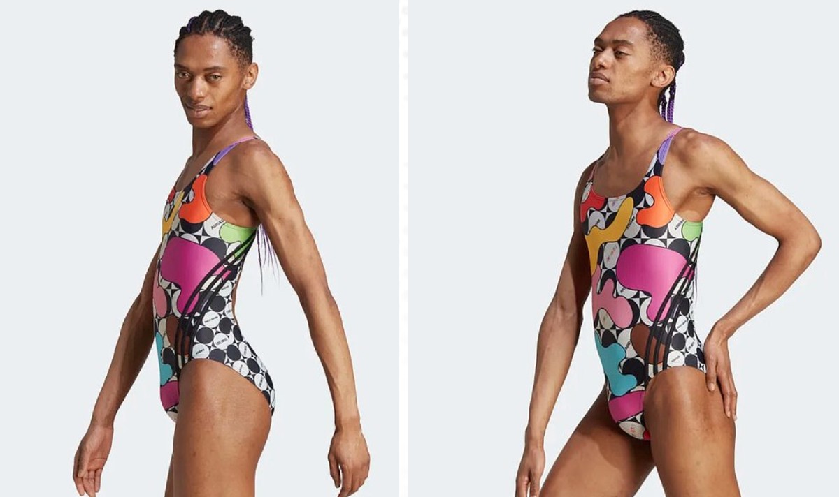 adidas pride swimwear women