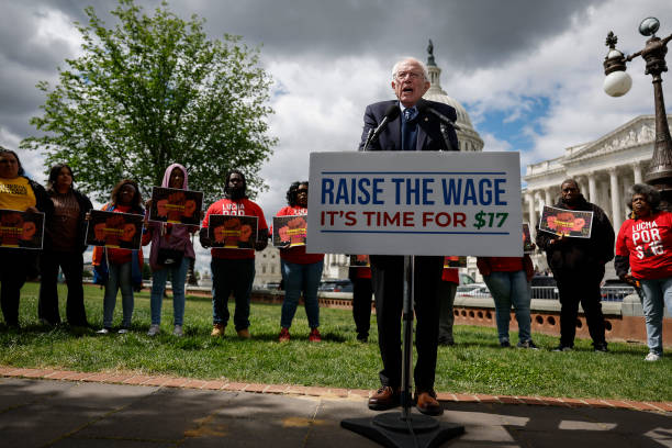 Bernie Sanders Announces Plan To Raise Minimum Wage To $17