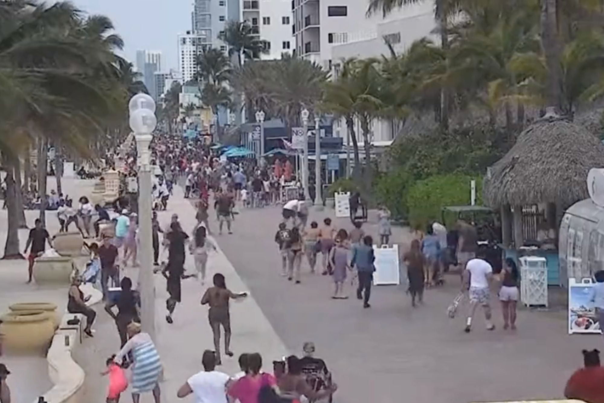 Several Injured After Mass Shooting At The Hollywood Beach Boardwalk In Florida