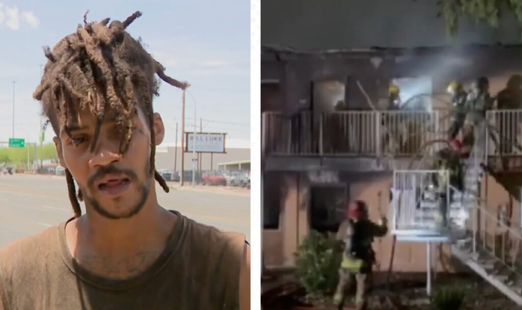 Homeless Man Has Been Hailed A Hero For Saving Family From Their ...