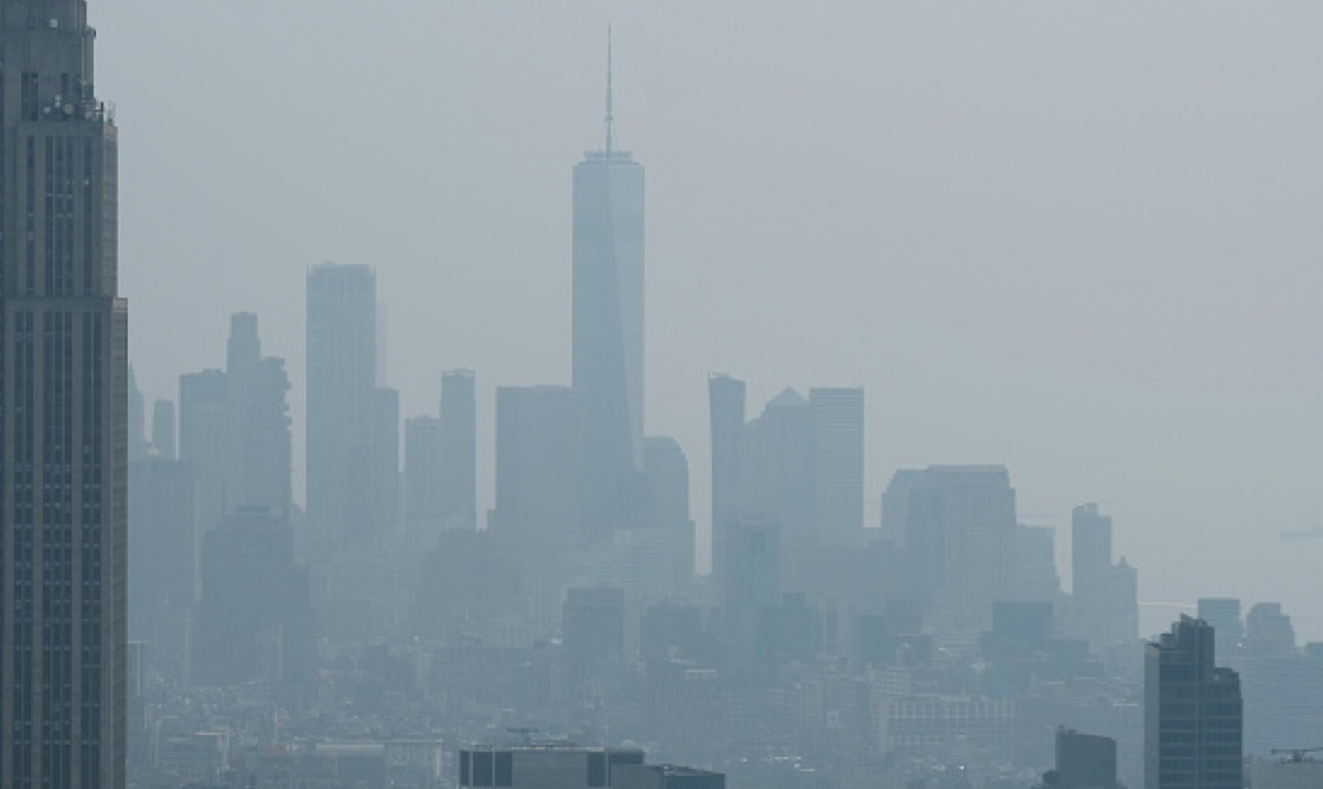 Wow: Smoke From Canadian Wildfires Sparks Air Quality Alert For NYC ...