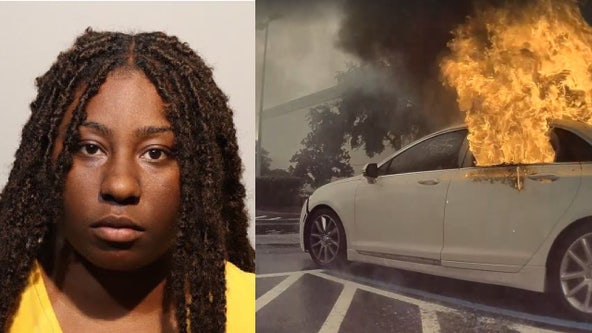 Florida Woman's Car Caught On Fire With Her Children Inside While She Was Allegedly In A Mall Shoplifting