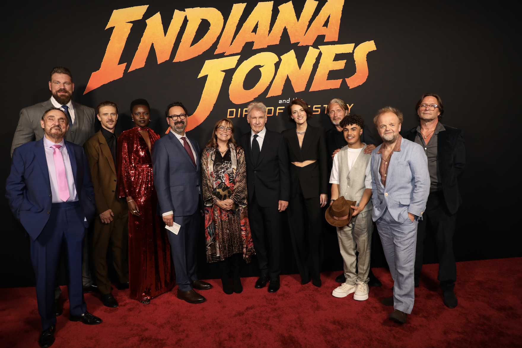  Indiana Jones and the Dial of Destiny : Harrison Ford, Phoebe  Waller-Bridge, Antonio Banderas, John Rhys-Davies, Shaunette Renee Wilson,  Thomas Kretschmann, Toby Jones, Boyd Holbrook, Olivier Richters, Ethann  Isidore, Mads Mikkelsen