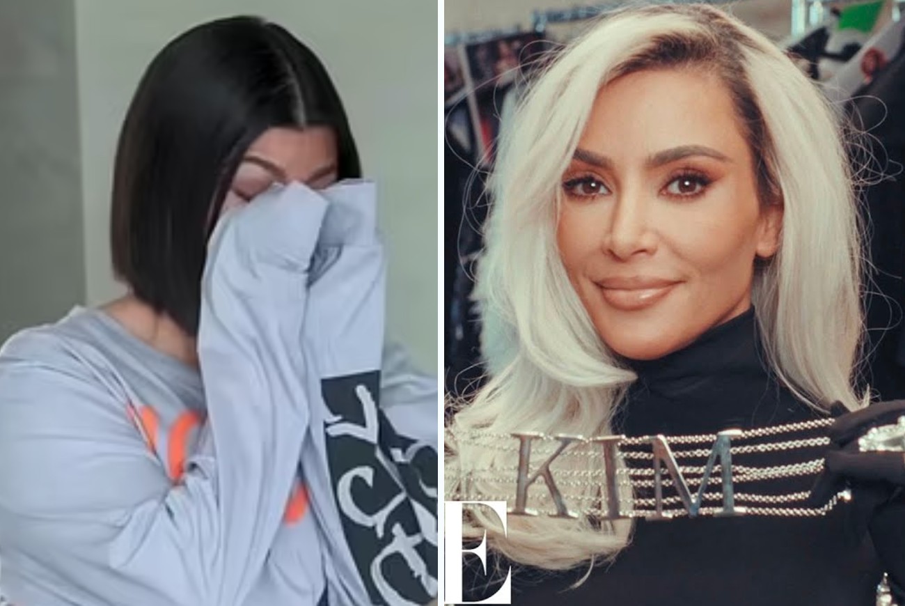 Kim Kardashian blessed us again with her iconic crying face