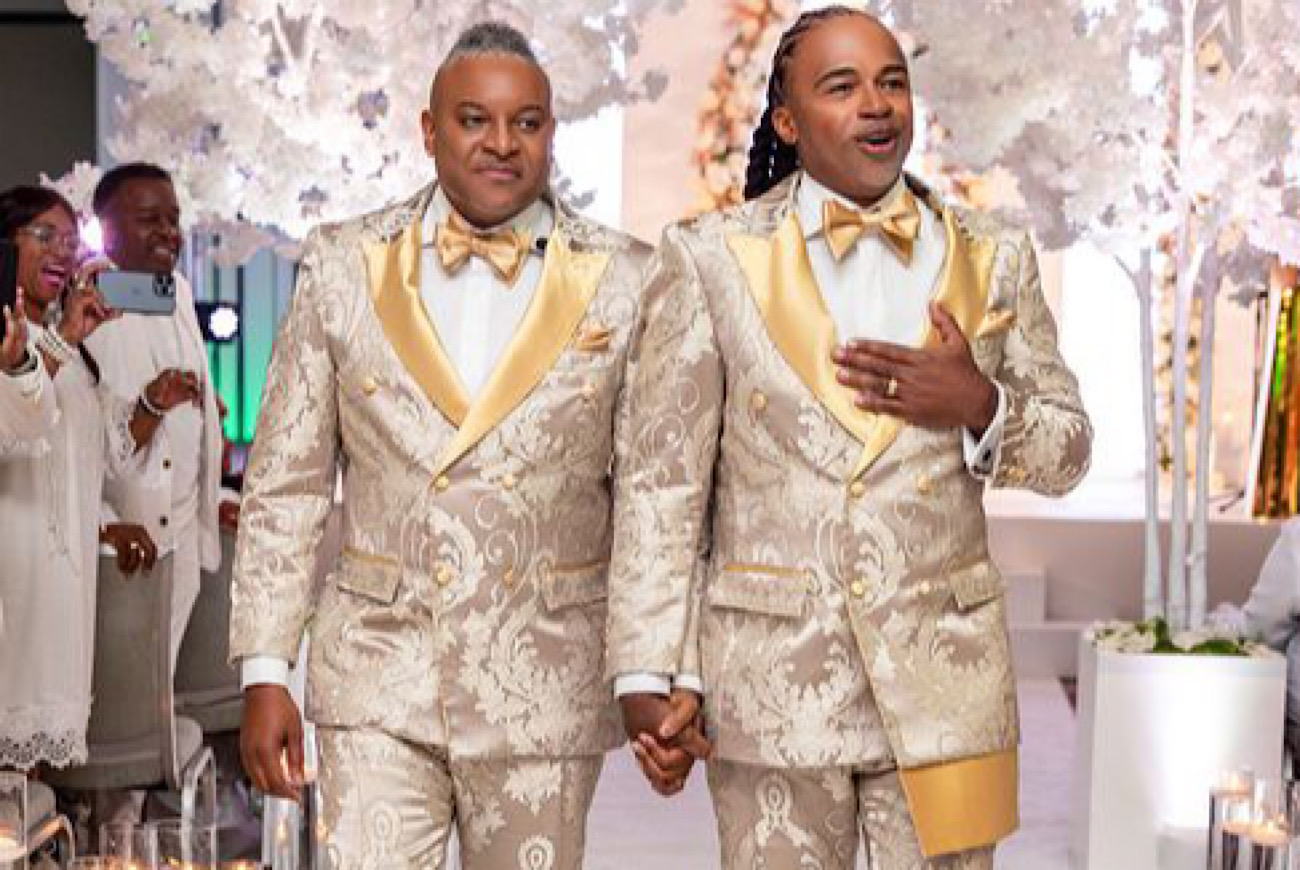 Bishop O.C. Allen & Rashad Burgess Celebrate 20 Years Of Marriage & The Power Of Love As They Renew Vows 