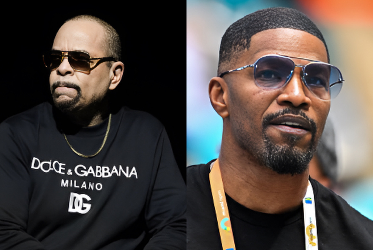 Ice T Says People Are 'Weirdos' For Thinking Jamie Foxx Is A Clone: 'This Man Was Just Seriously Sick'