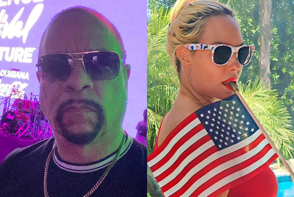 Ice T Blasts Weirdo Fans Criticizing His Wife Coco Austin Over Racy July 4th G String Photo