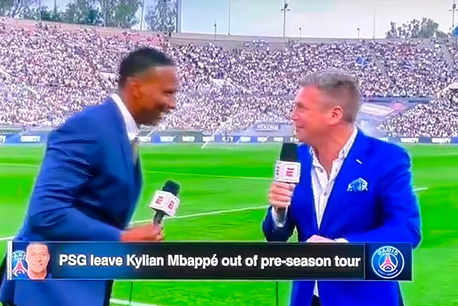 ESPN's Shaka Hislop Faints On Live TV Ahead Of Soccer Match In LA ...