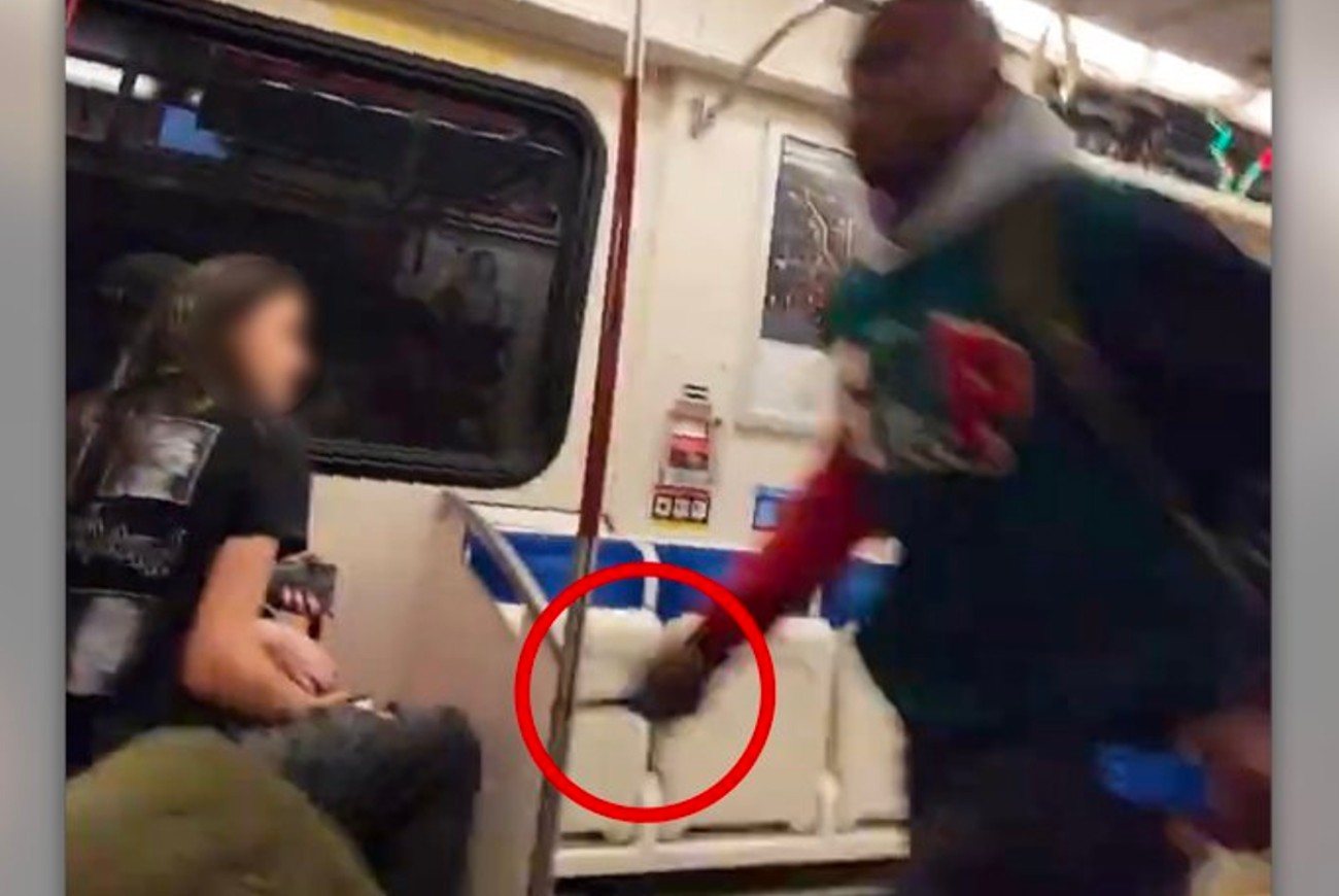 violent attack train