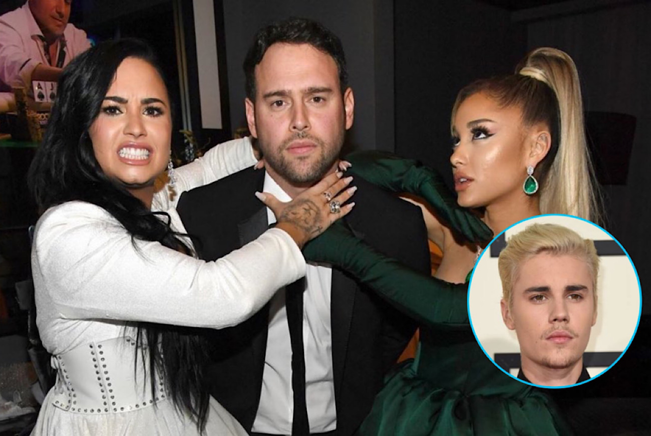 Ariana Grande And Demi Lovato Part Ways With Manager Scooter Braun Amid Reports Of Justin Bieber 