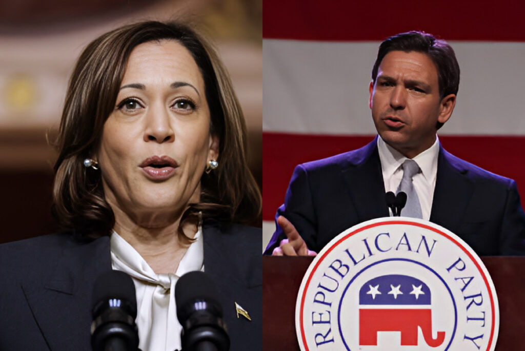 Kamala Harris Turns Down Ron DeSantis' Invitation To Discuss Florida Curriculum