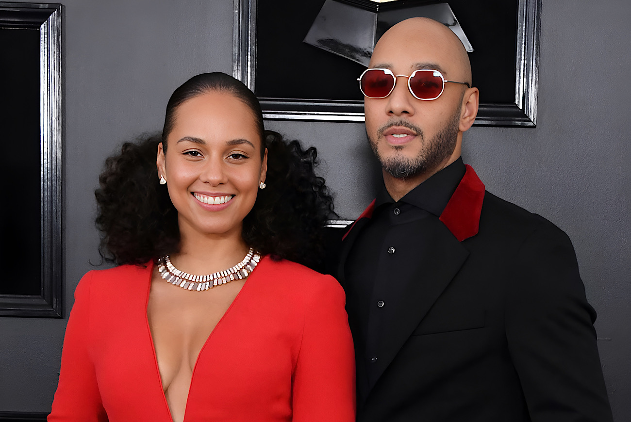 Swizz Beatz Praises Son For Playing Bodyguard To Mom Alicia Keys Amid Fan-Throwing Craze