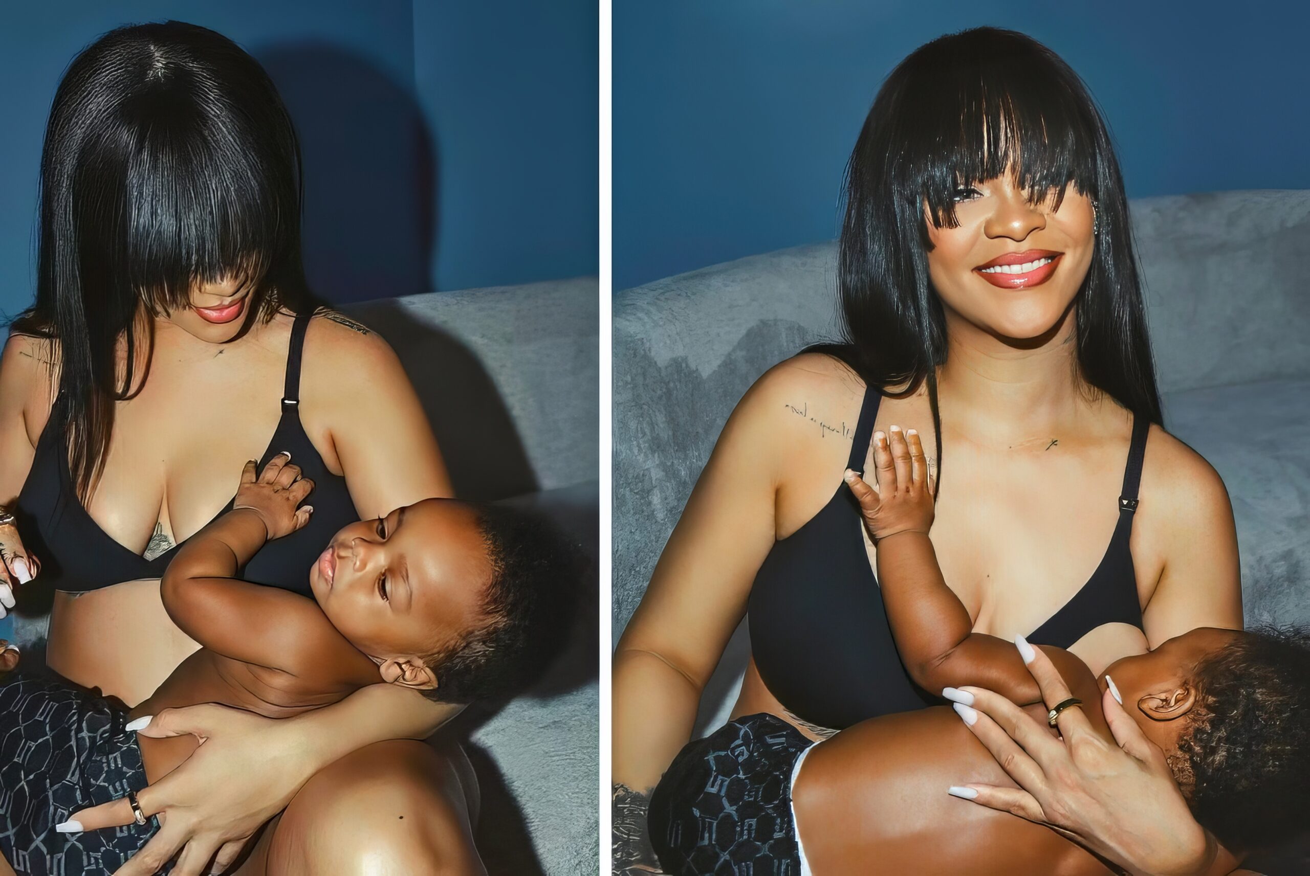 Rihanna's Son RZA Joins Her For Joint Savage X Fenty Maternity