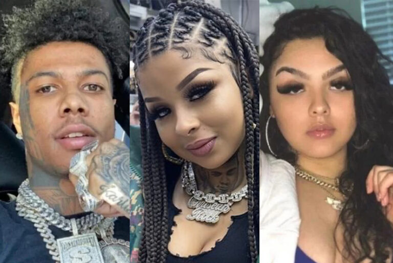 Blueface Gets Mad At Chrisean Rock For Seemingly Taking Their Newborn ...