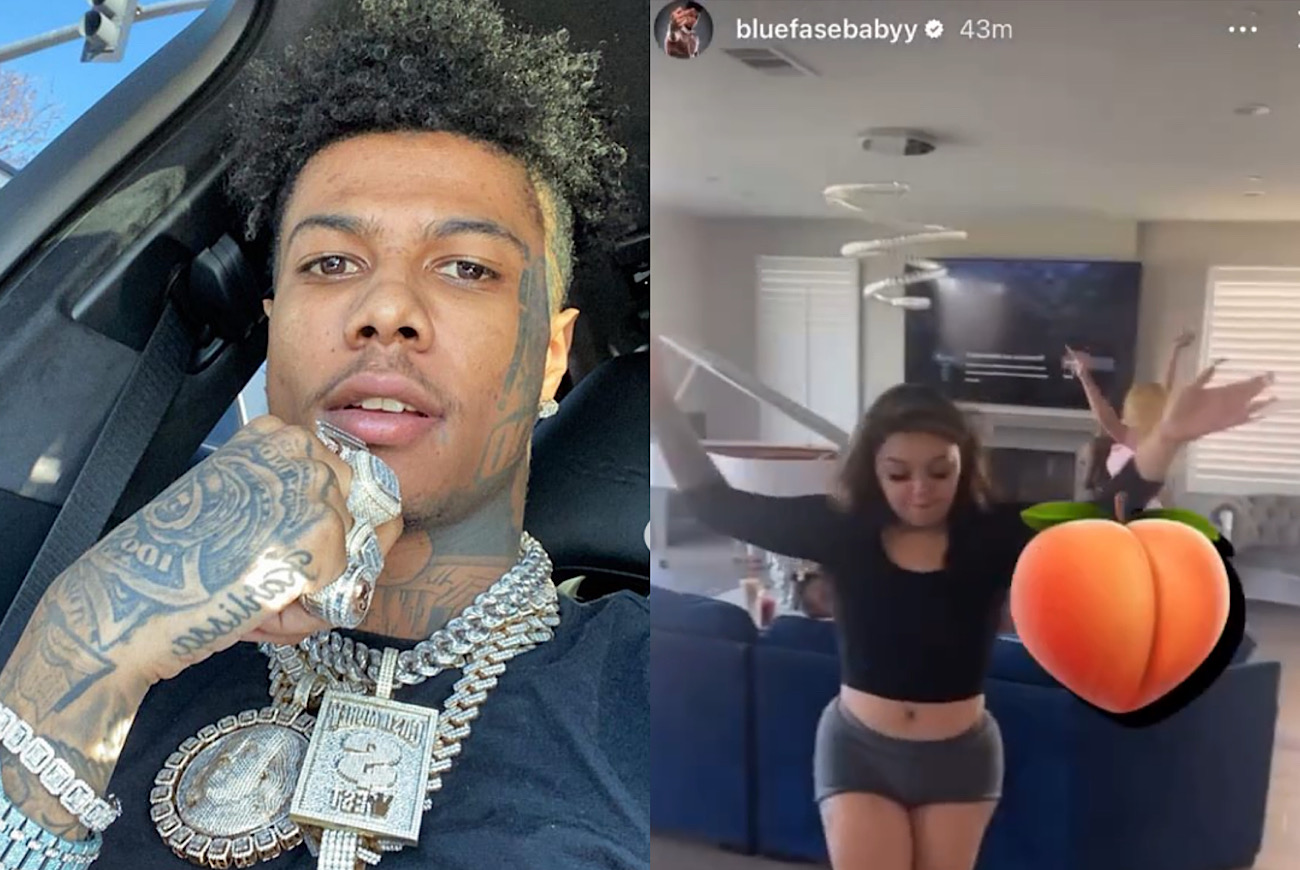 Blueface Reportedly Received Visit From Department Of Children & Family Services Over Video Of Him Asking Son About His Sexuality While Strippers Were In Another Room