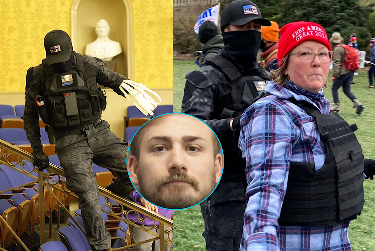 Capitol Rioter Who Carried Zip Ties In Viral Photo Sentenced To 5 Years While His Mom Gets 2-And-A-Half Years